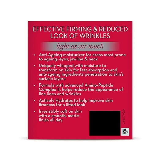 Olay Regenerist Whip Cream with SPF30 | Ultra Lightweight | Hydrated, Plump, Bouncy Skin | With Hyaluronic Acid, Niacinamide and Peptides | Normal, Oily, Dry, Combination Skin | 50g - Mytrendzcart