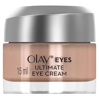 Olay Ultimate Eye Cream | Reduces Dark Circle, Wrinkles and Puffiness | With Peptides and Niacinamide l Normal, Oily, Dry & Combination Skin l Paraben & Sulphate Free | 15ml - Mytrendzcart