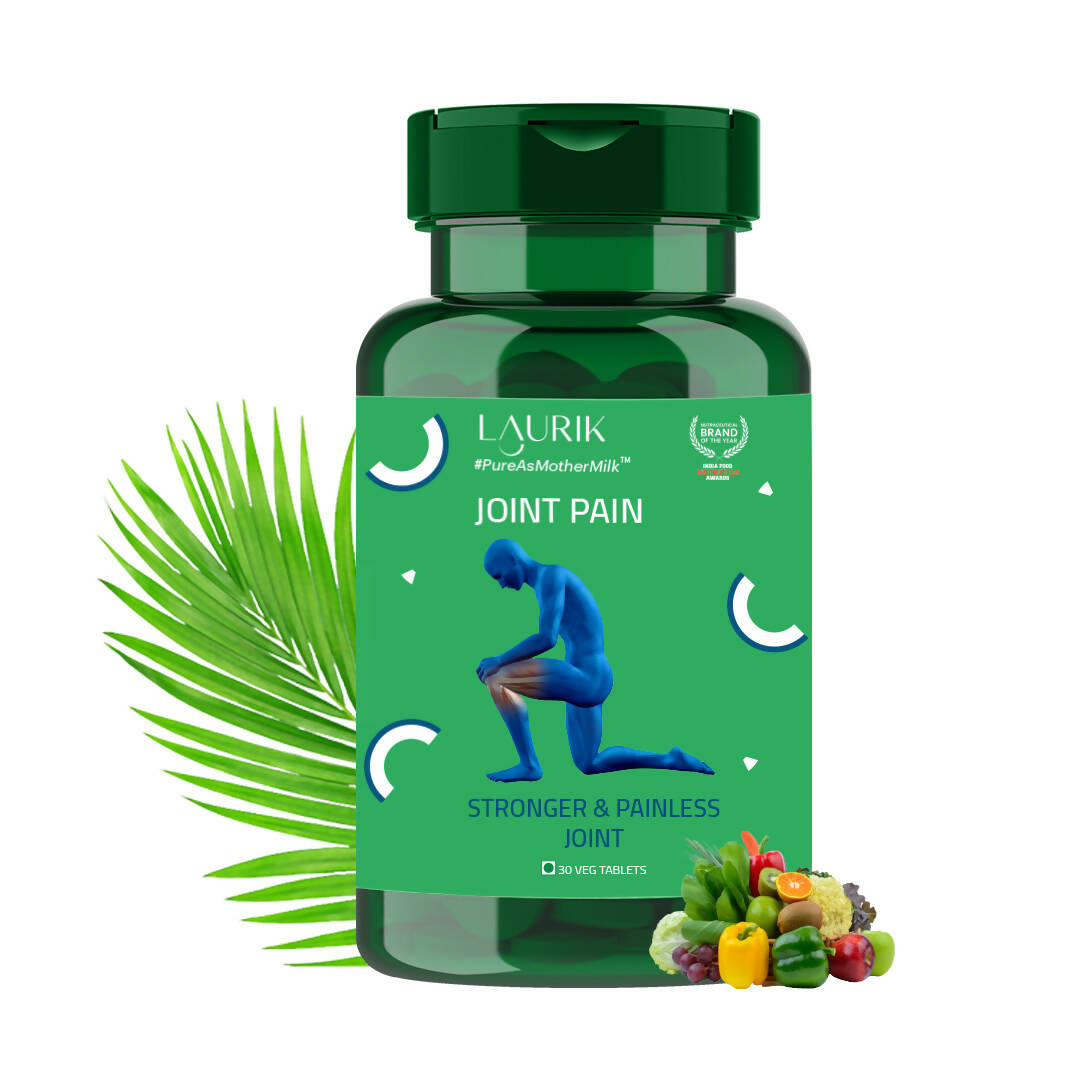 Laurik Wellness Pure Herbs Hadjod Bone & Joint Wellness Tablets - Mytrendzcart