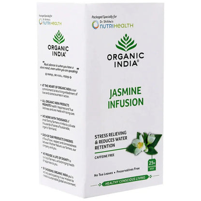 Organic India Jasmine Infusion -25 Sachets - Mytrendzcart