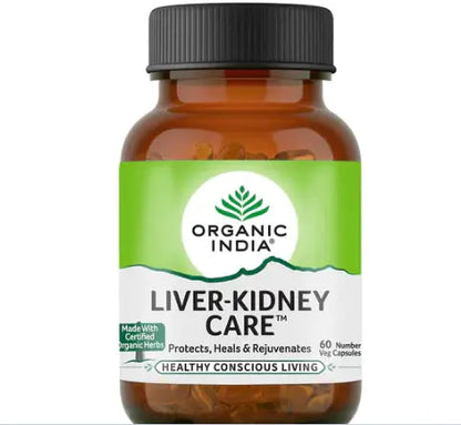 Organic India Liver Kidney Care -60 Capsules - Mytrendzcart