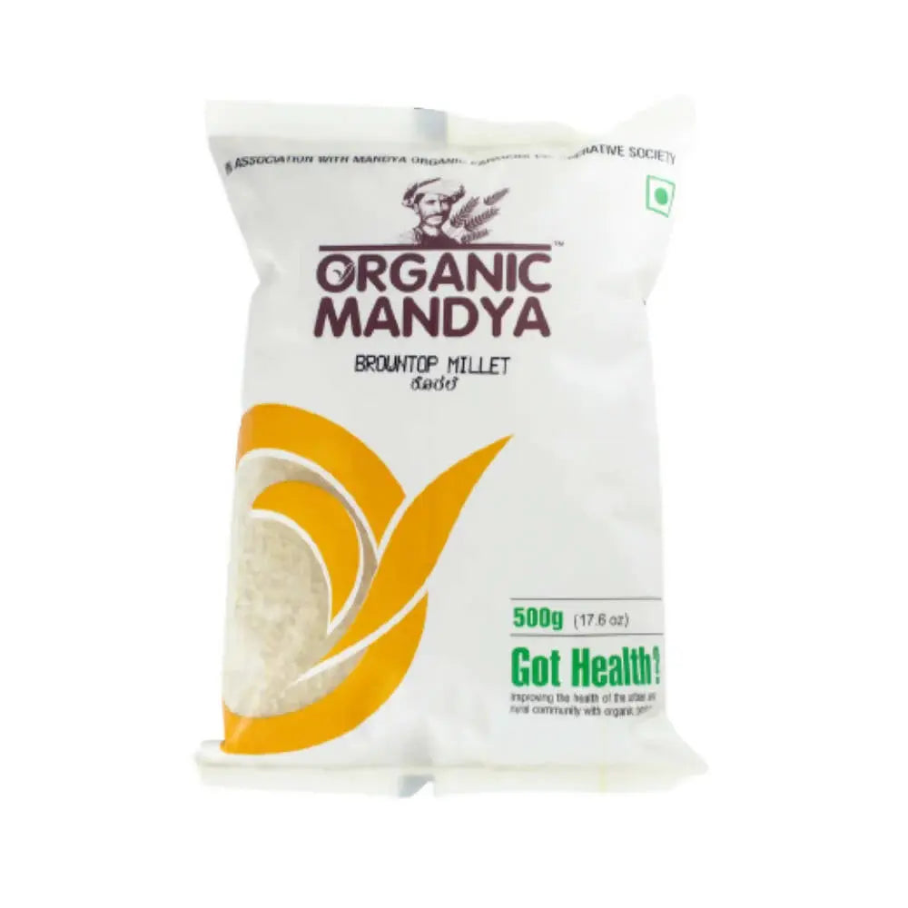 Organic Mandya Browntop Millets -500 gm - Mytrendzcart