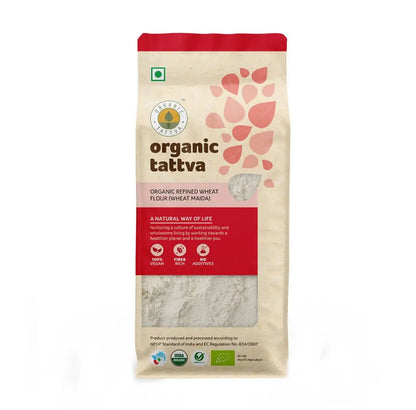 Organic Tattva Refined Wheat Flour (Wheat Maida) -500 gm - Mytrendzcart