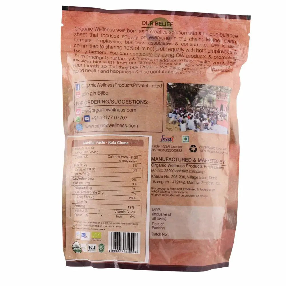 Organic Wellness Kala Chana - Mytrendzcart