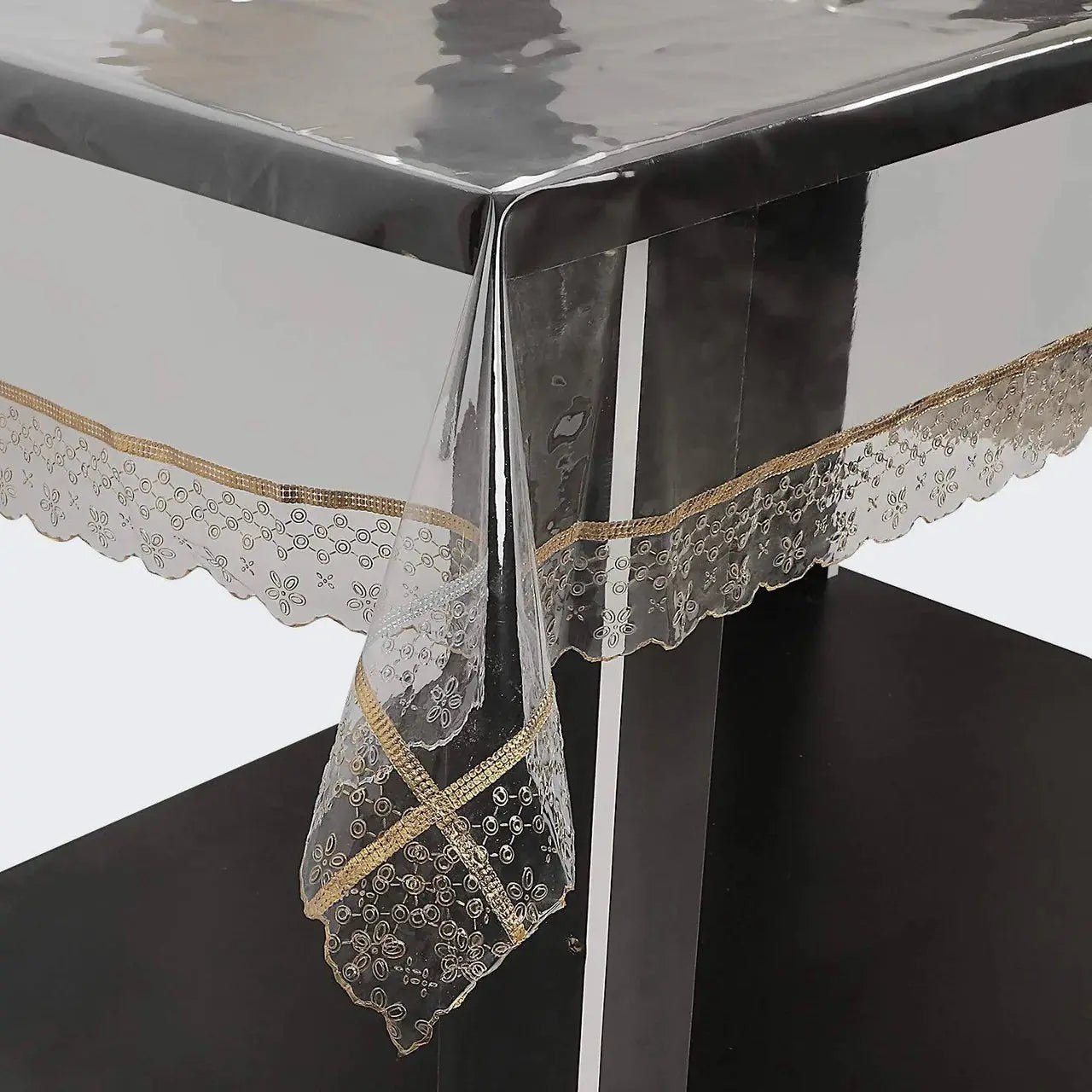 OrientalWeavers Decojewels Waterproof Reversible 6 Seater Dining Table Cover - Mytrendzcart