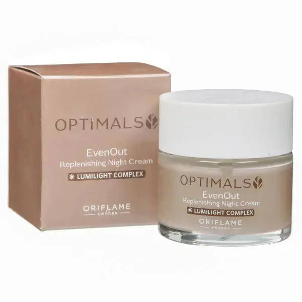 Oriflame Optimals Even Out Replenishing Night Cream -50 ml - Mytrendzcart