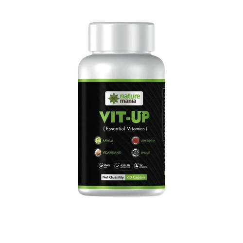 Nature Mania Vit-Up Capsules (Vit D & Vit B12 Multivitamin) - Mytrendzcart