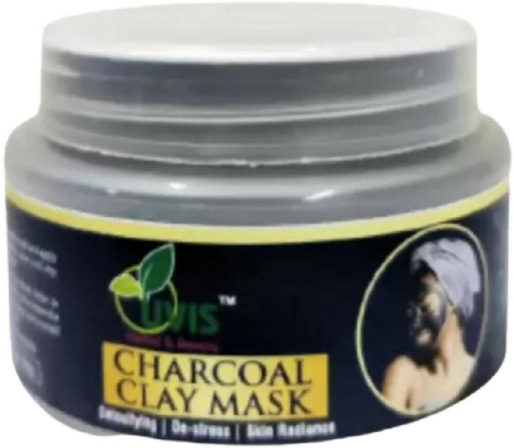 UVIS Herbal & Beauty Charcoal Clay Mask - Mytrendzcart