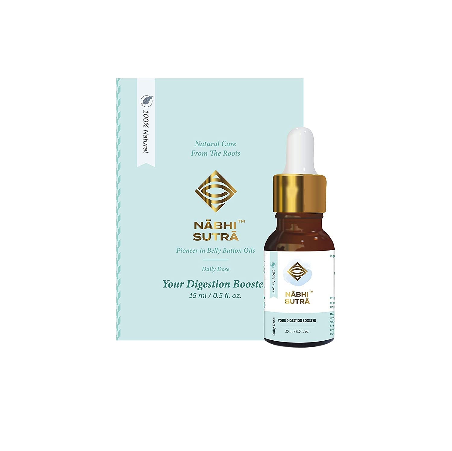 Nabhi Sutra Daily Digestion & Detox - Belly Button Oil - Mytrendzcart