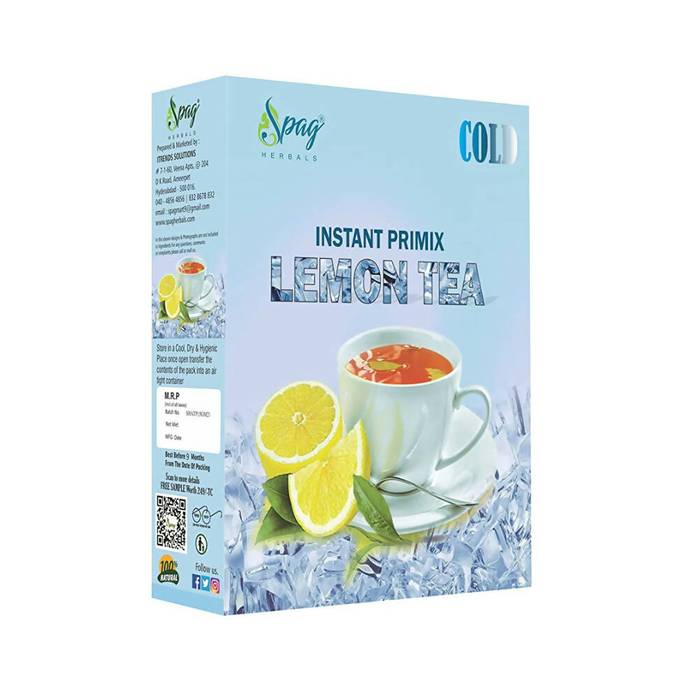 Spag Herbals Cold Instant Premix Lemon Tea - Mytrendzcart