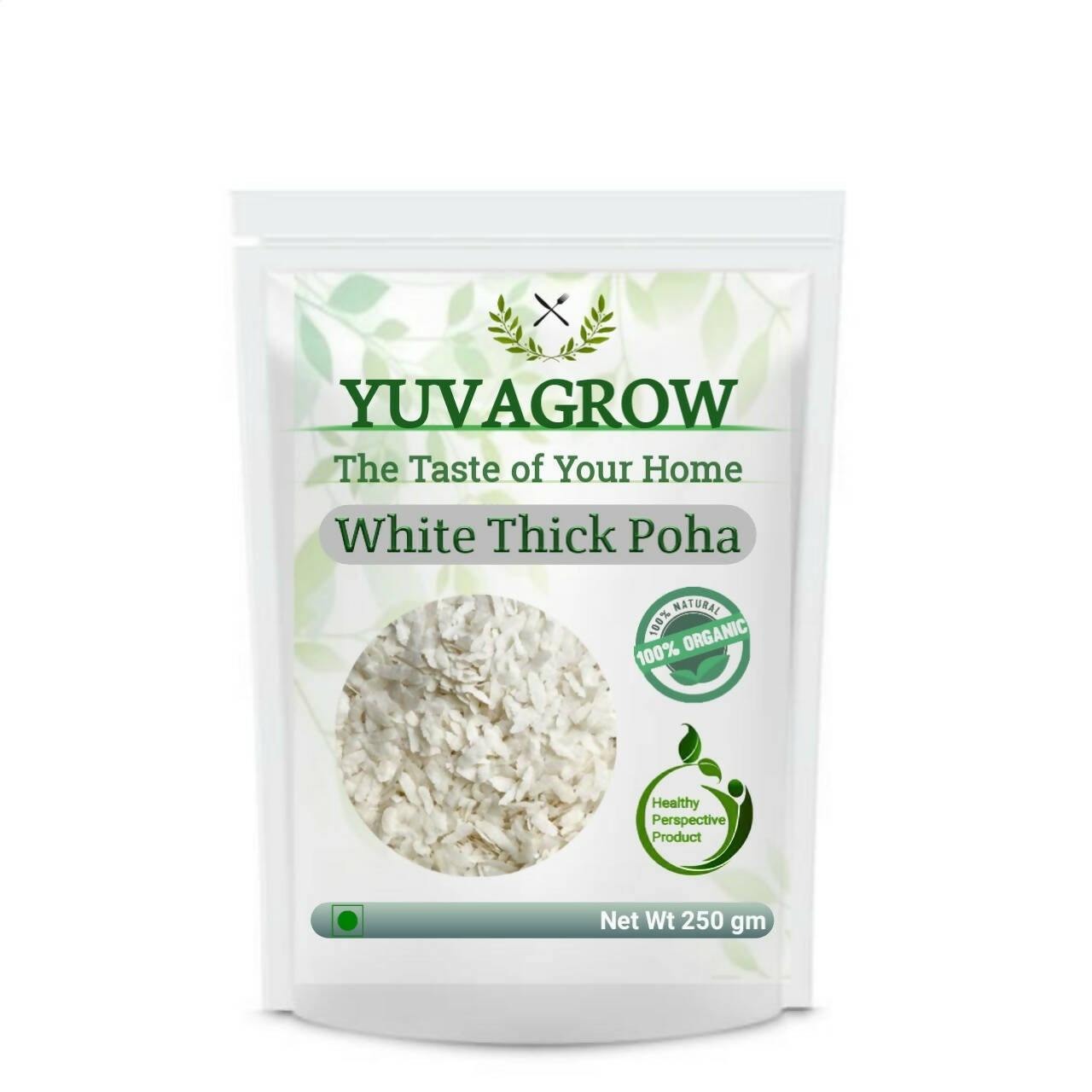 Yuvagrow White Thick Poha - Mytrendzcart