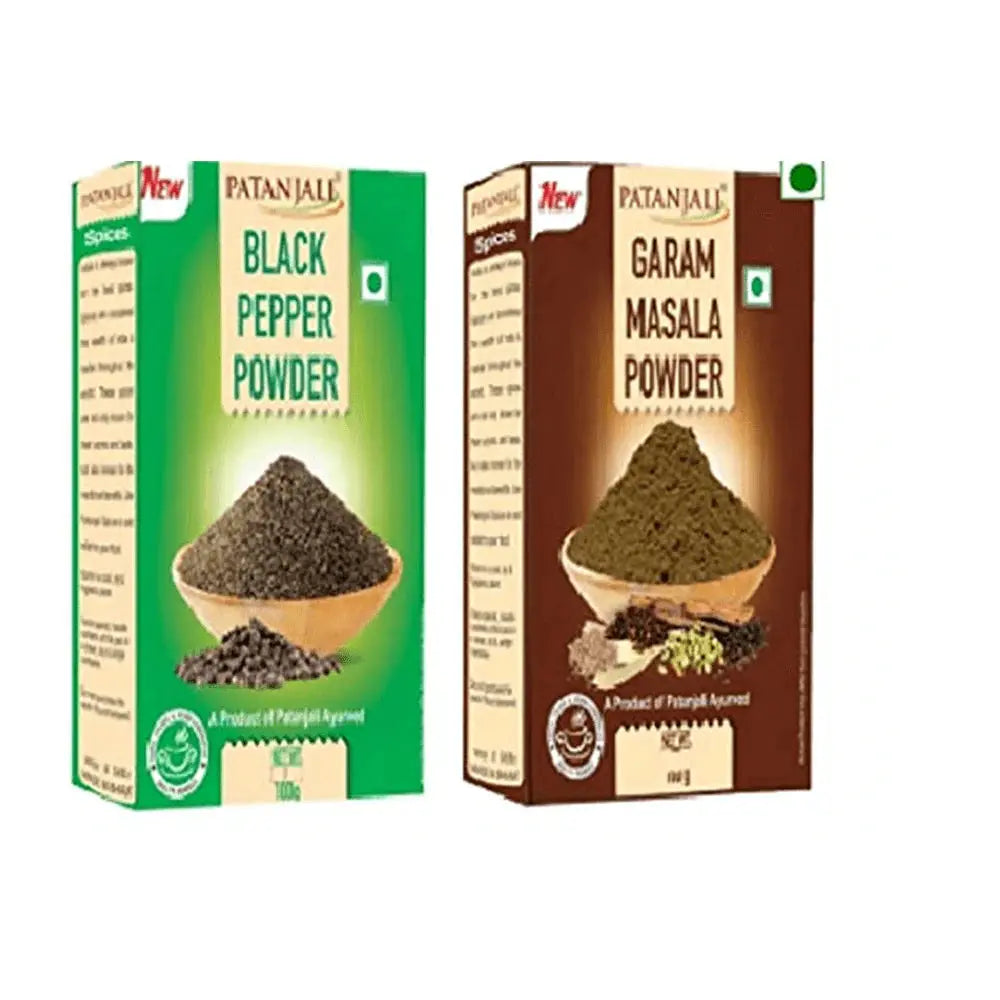 Patanjali Combo (Garam Masala & Black Pepper Powder) - Mytrendzcart