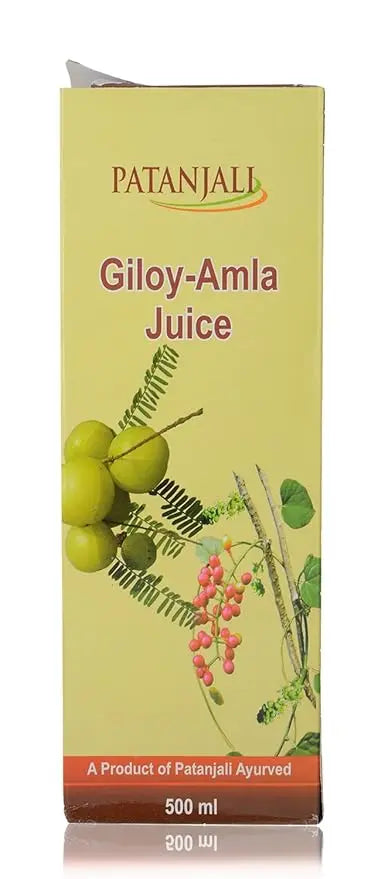 Patanjali Giloy Amla Juice - 500ml - Mytrendzcart