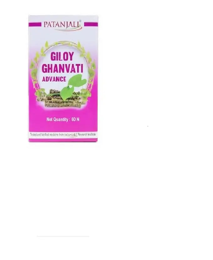 Patanjali Giloy Ghanvati Advance 60 Tab - Pack of 1 - Mytrendzcart