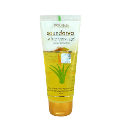 Patanjali Saundarya Aloe Vera Gel Kesar Chandan -150 ml - Mytrendzcart