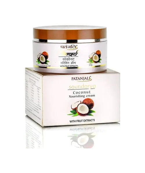 Patanjali Saundarya Coconut Nourishing Cream - Mytrendzcart