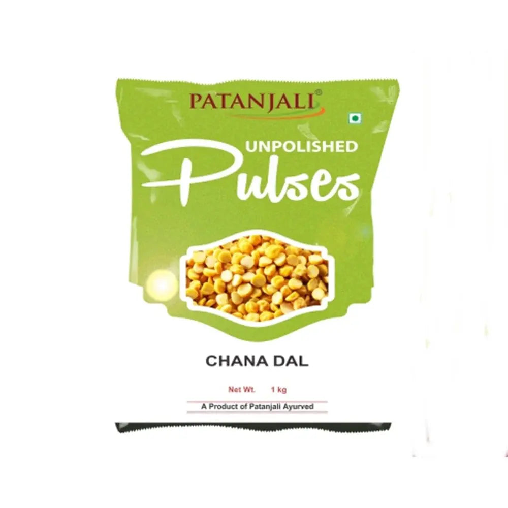 Patanjali Unpolished Chana Dal (1 kg) - Mytrendzcart