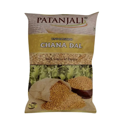 Patanjali Unpolished Chana Dal (1 kg) - Mytrendzcart