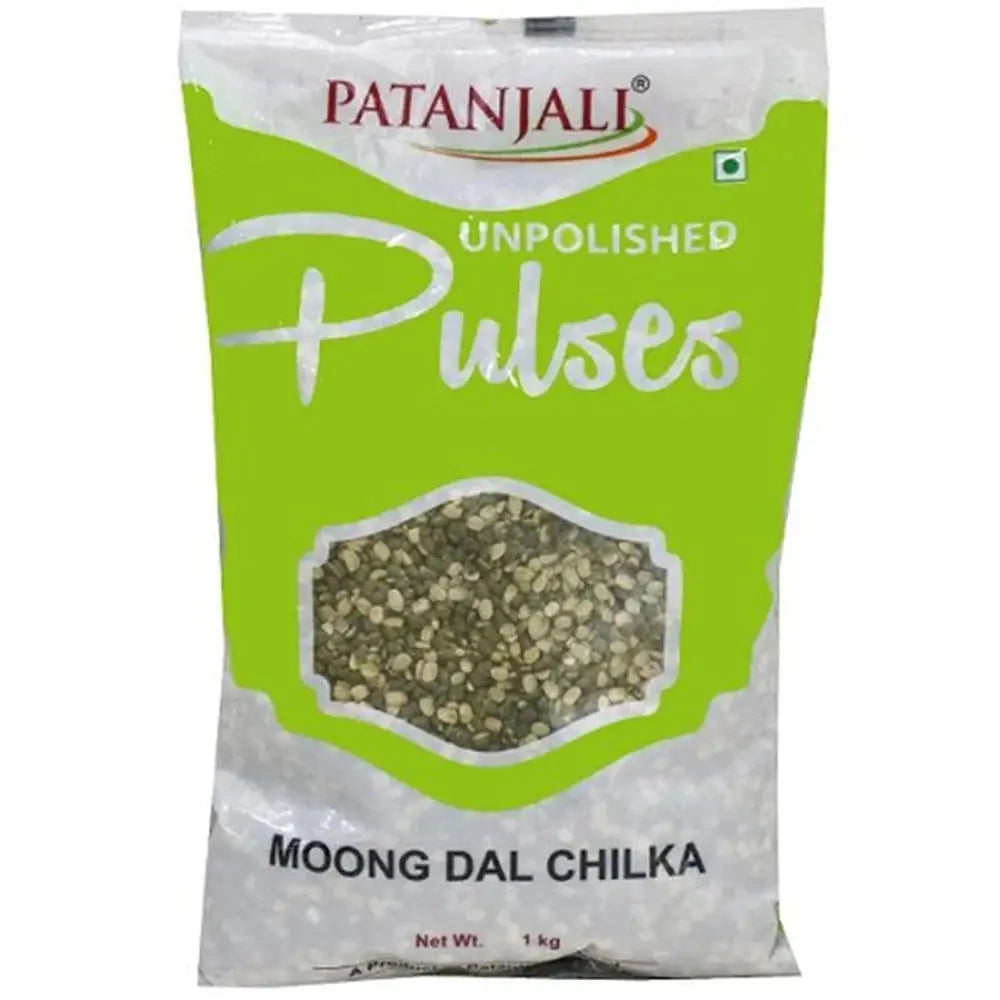 Patanjali Unpolished Moong Dal Chilka (1 kg) - Mytrendzcart