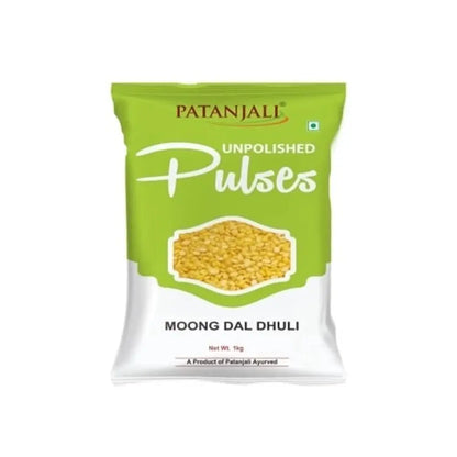 Patanjali Unpolished Moong Dal Dhuli (1 kg) - Mytrendzcart