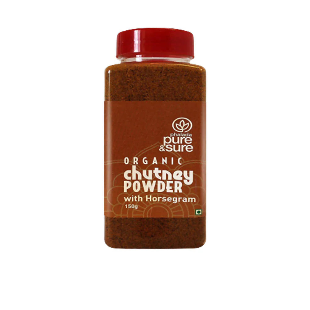 Pure & Sure Organic Chutney Powder With Horsegram -150 gm Mytrendzcart