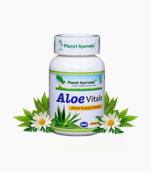 Planet Ayurveda Aloe Vitals Capsules - Mytrendzcart