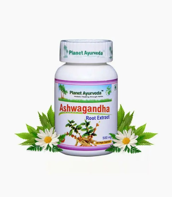 Planet Ayurveda Ashwagandha Capsules - Mytrendzcart