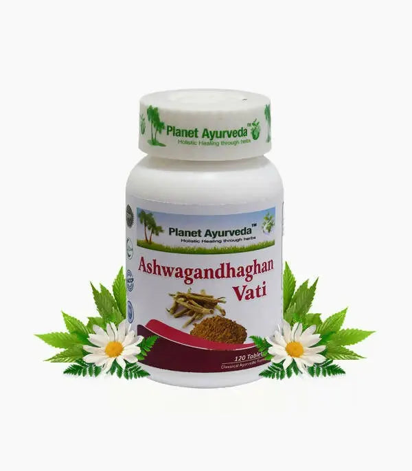 Planet Ayurveda Ashwagandhaghan Vati - Mytrendzcart