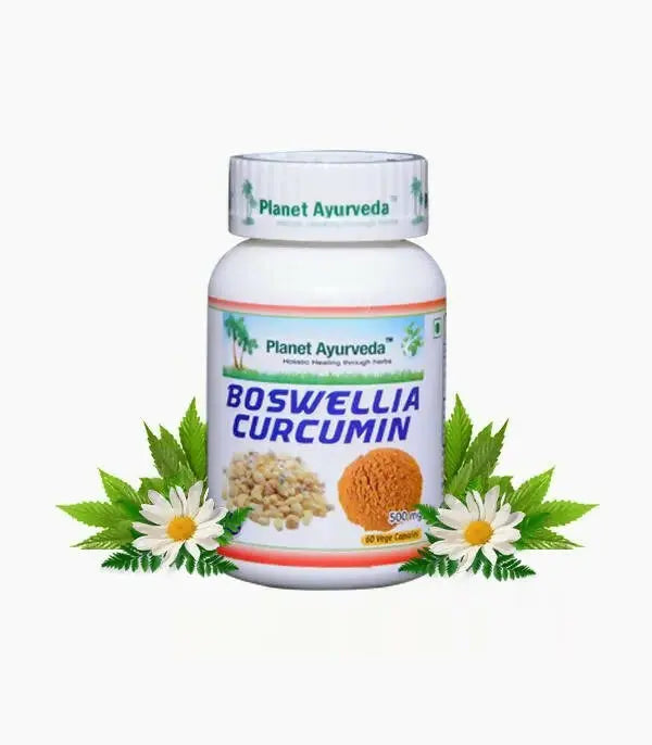 Planet Ayurveda Boswellia Curcumin Capsules - Mytrendzcart