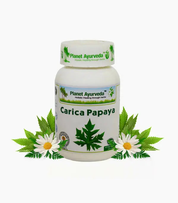 Planet Ayurveda Carica Papaya Capsules - Mytrendzcart