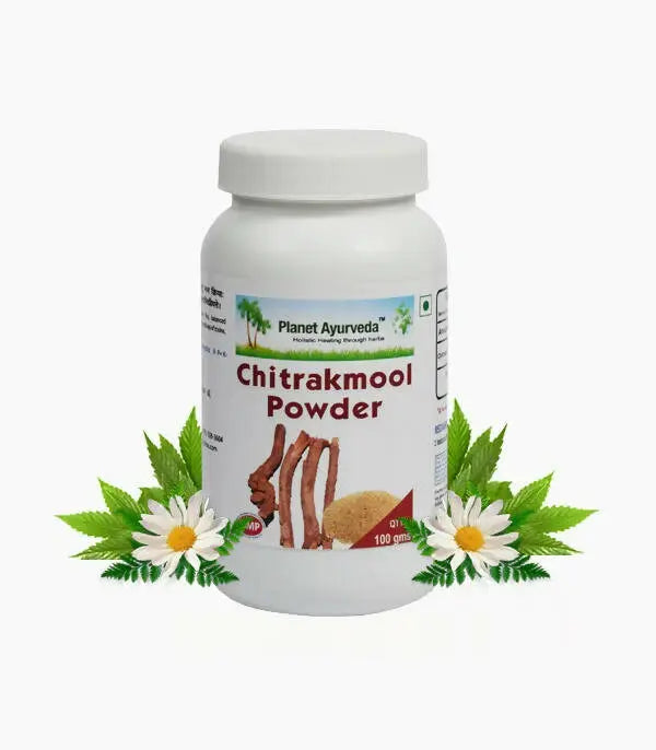 Planet Ayurveda Chitrakmool Powder - Mytrendzcart