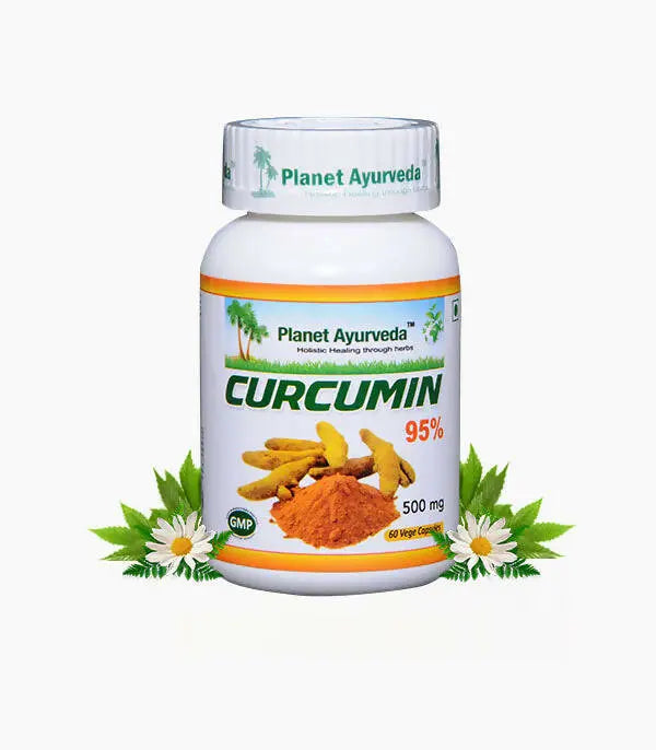 Planet Ayurveda Curcumin 95% Capsules - Mytrendzcart