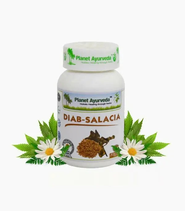 Planet Ayurveda Diab-Salacia Capsules - Mytrendzcart