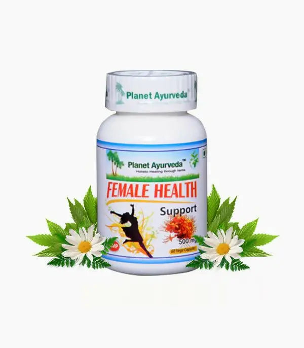 Planet Ayurveda Female Health Support Capsules - Mytrendzcart