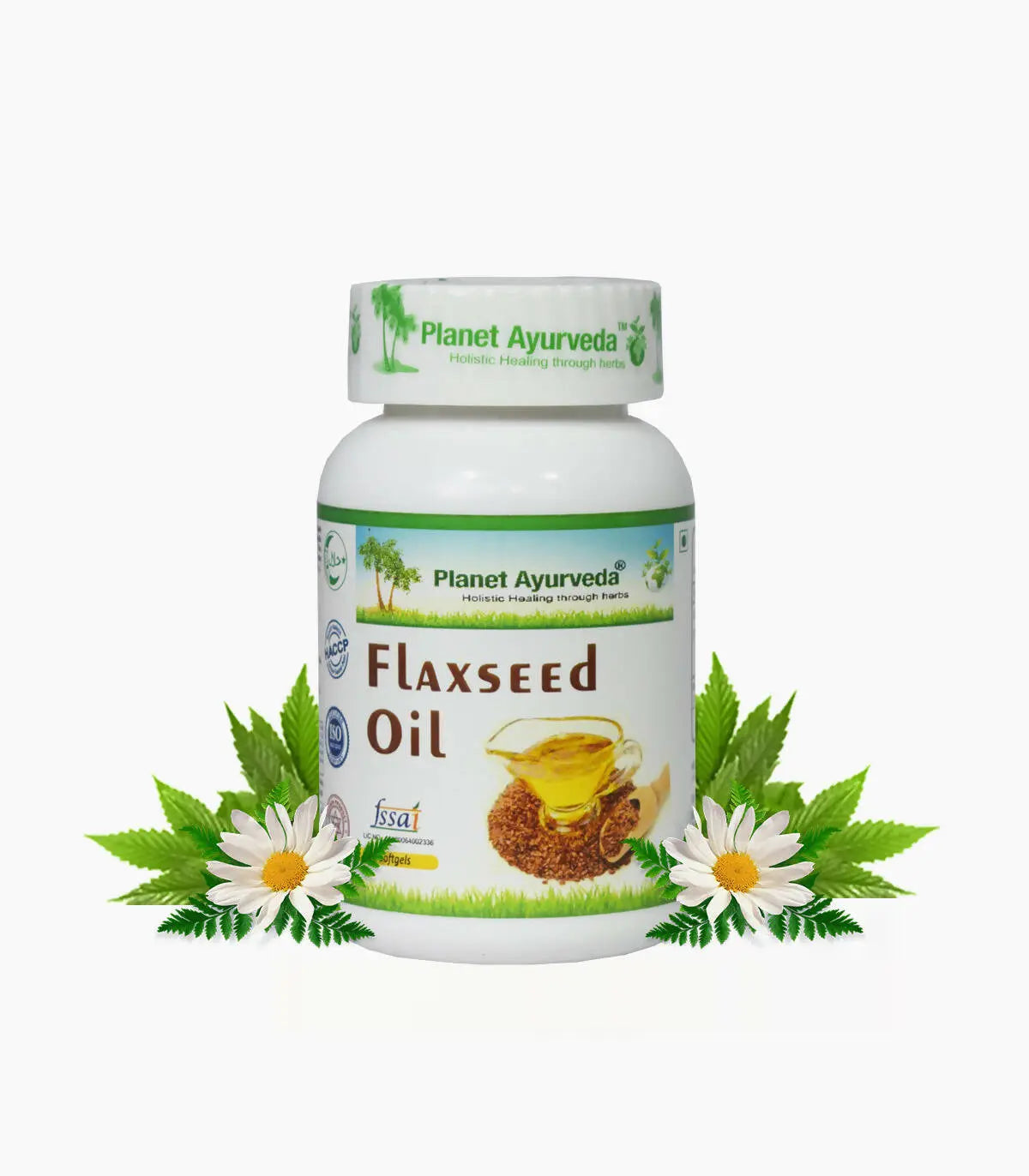 Planet Ayurveda Flaxseed Oil Capsules - Mytrendzcart