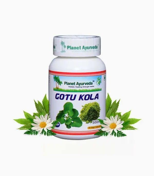 Planet Ayurveda Gotu Kola Capsules - Mytrendzcart