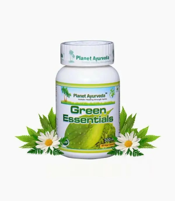 Planet Ayurveda Green Essentials Capsules - Mytrendzcart