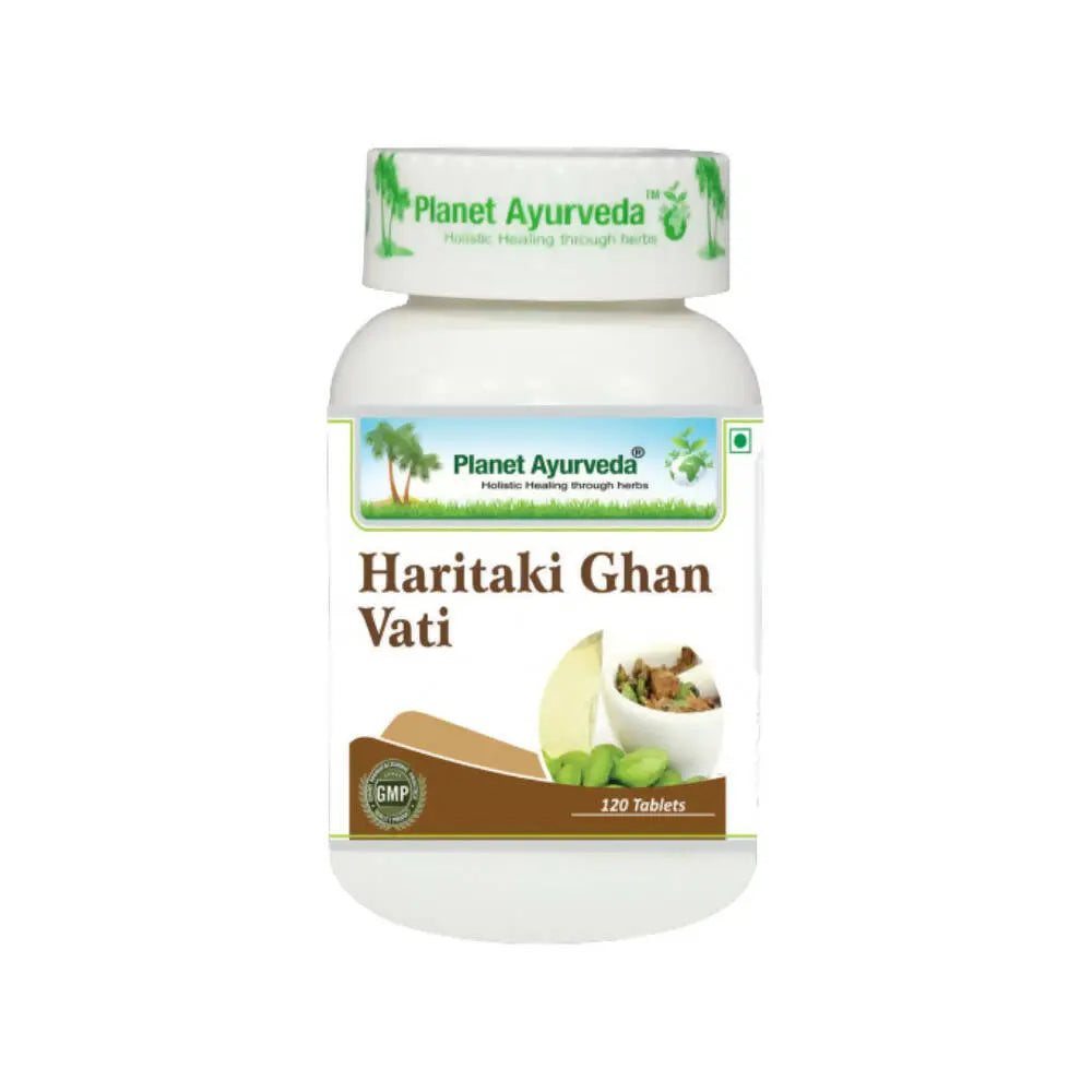 Planet Ayurveda Haritaki Ghan Vati - Mytrendzcart