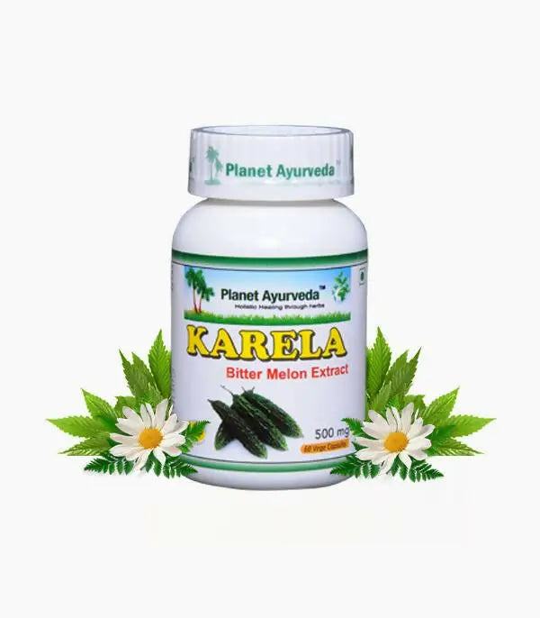 Planet Ayurveda Karela Capsules - Mytrendzcart