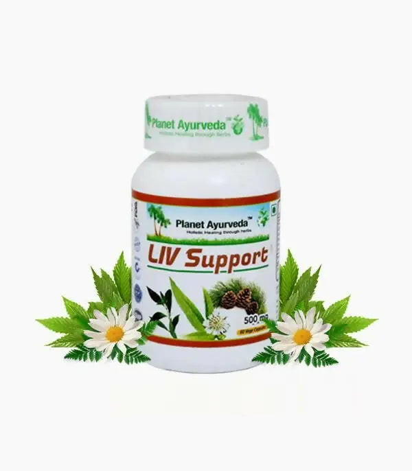 Planet Ayurveda Liv Support Capsules - Mytrendzcart