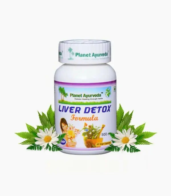 Planet Ayurveda Liver Detox Formula Capsules - Mytrendzcart