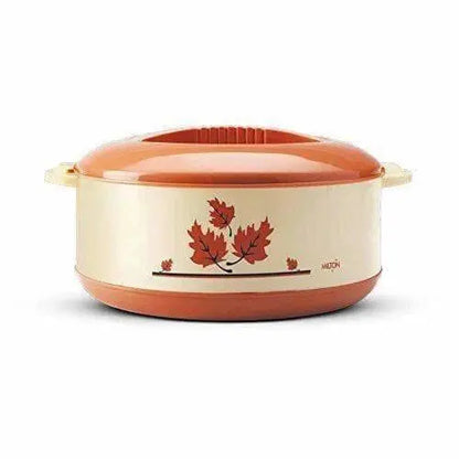 Plastic Casserole, 2.5 Litres -Brown - Mytrendzcart