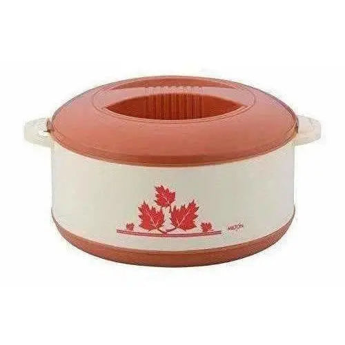 Plastic Casserole, 2.5 Litres -Brown - Mytrendzcart