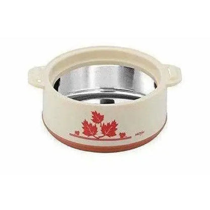 Plastic Casserole, 2.5 Litres -Brown - Mytrendzcart