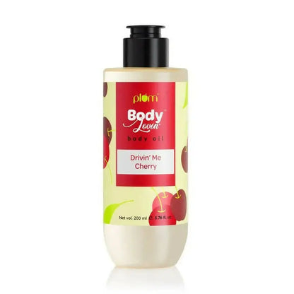 Plum Body Lovin Drivin Me Cherry Body Oil -200 ml - Mytrendzcart