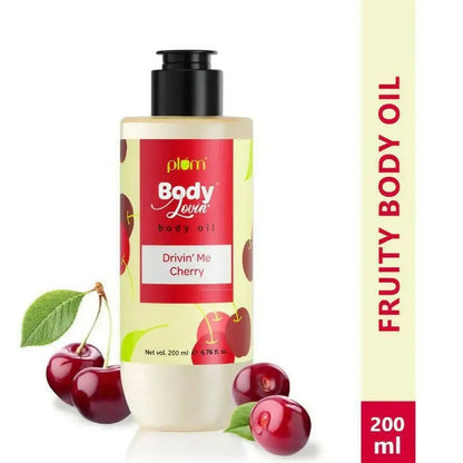 Plum Body Lovin Drivin Me Cherry Body Oil -200 ml - Mytrendzcart