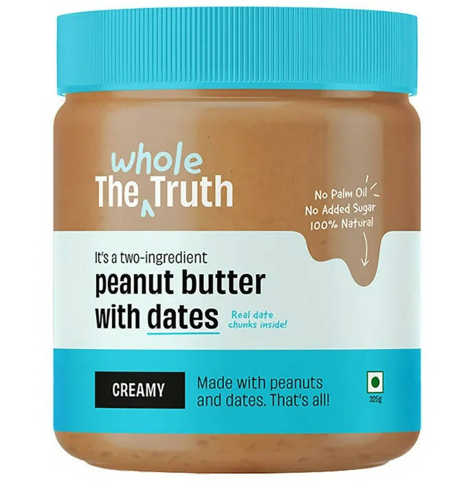 The Whole Truth Peanut Butter with Dates Creamy - Mytrendzcart