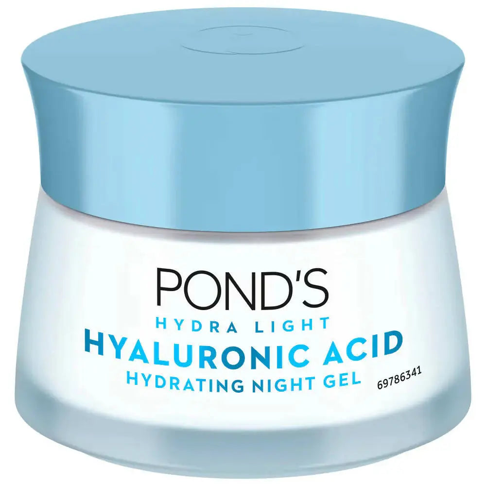 Ponds Hydra Light Hyaluronic Acid Hydrating Night Gel -50 gm - Mytrendzcart