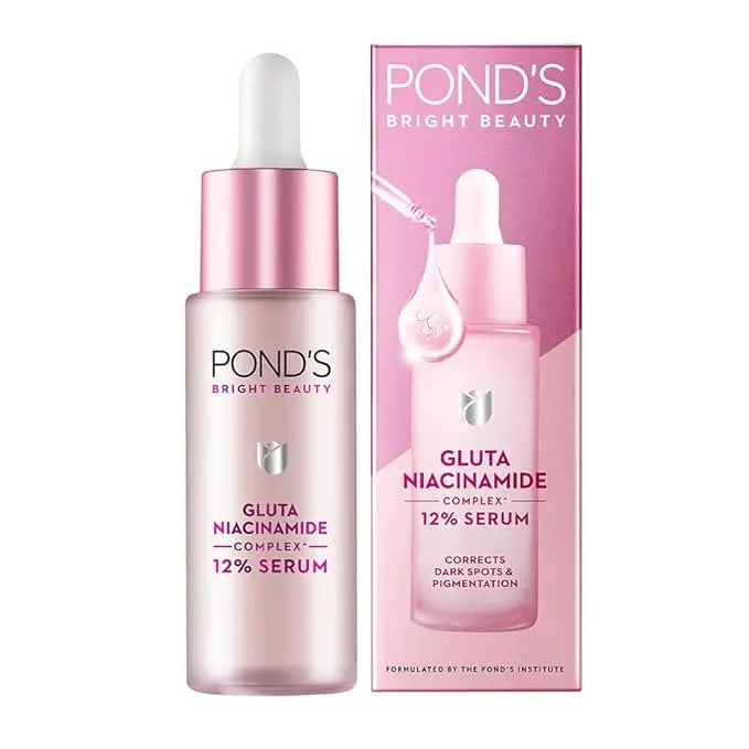 Ponds Hydration + Brightening Combo, With Hyaluronic Acid and Niacinamide, For Men and Women, 28ml+200g - Mytrendzcart