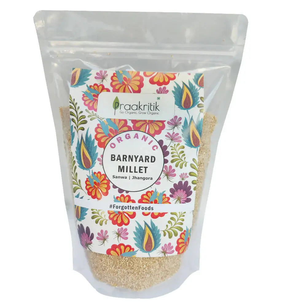 Praakritik Organic Farms Barnyard Millet (Sanva) -1 kg - Mytrendzcart